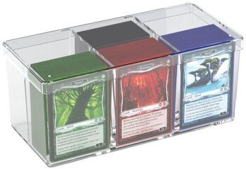 Akrylowe pudełko na karty - Ultimate Guard Stack'n Safe 480