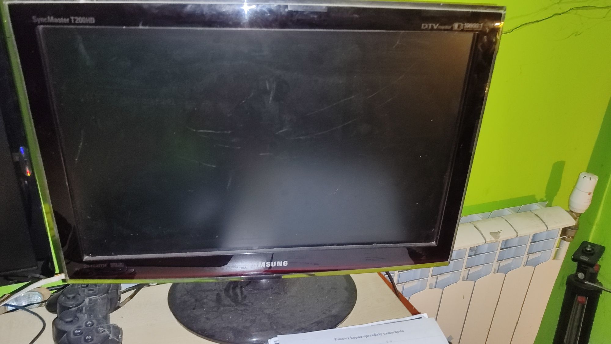 Monitor Samsung z funkcją tv.