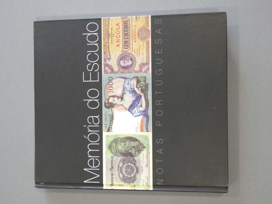 Livros Papel Moeda, Escudo, Notas, Moedas, Banco de Portugal