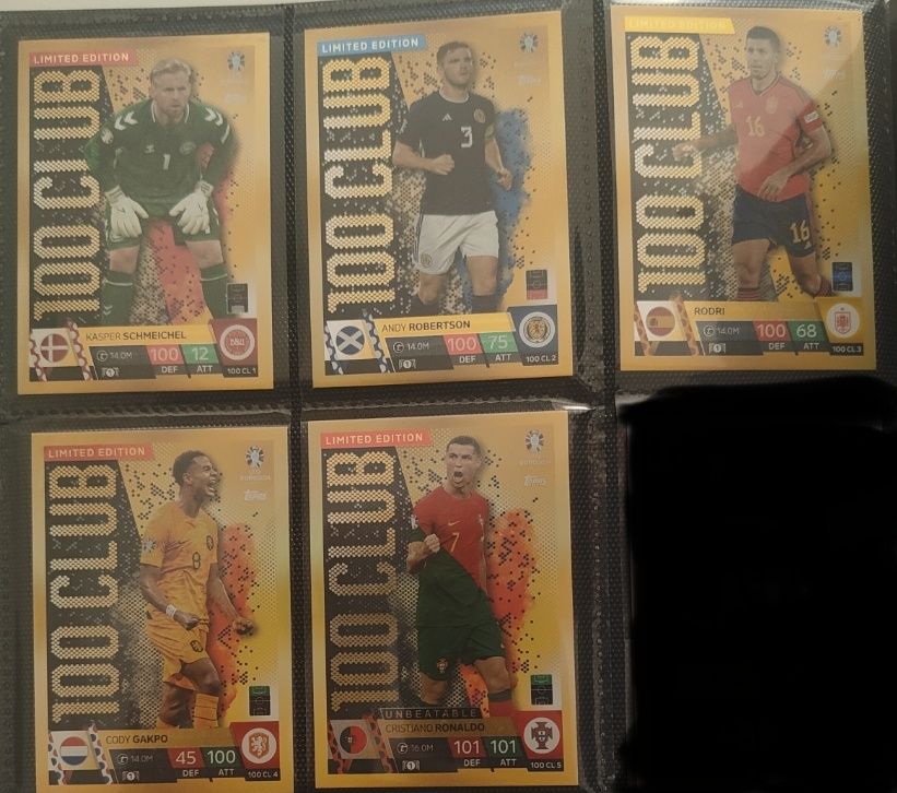 Sets completos match attax euro 2024