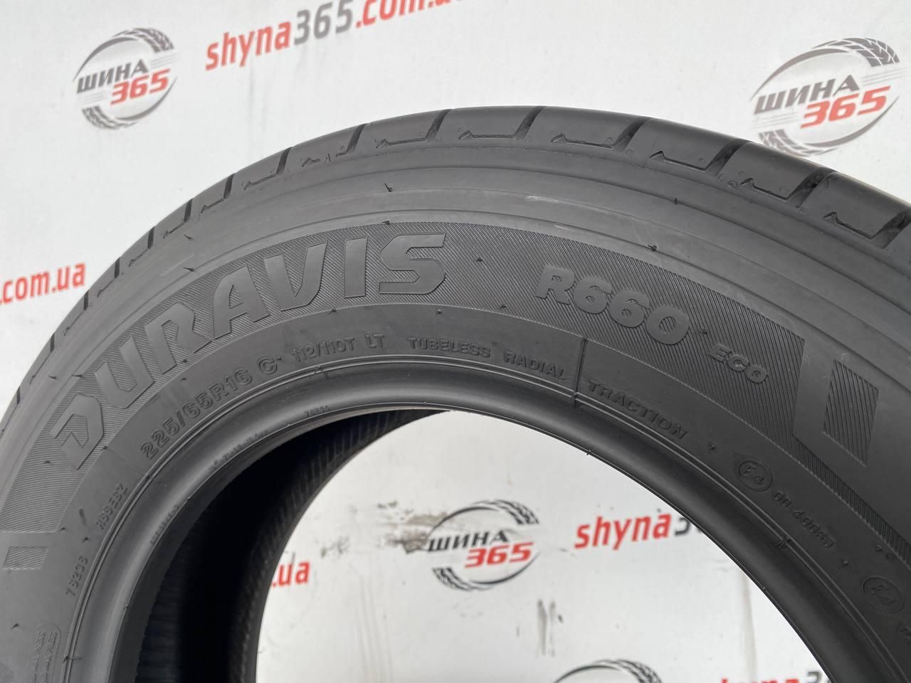 шини бу літо 225/65 r16c bridgestone duravis r660 eco 6mm