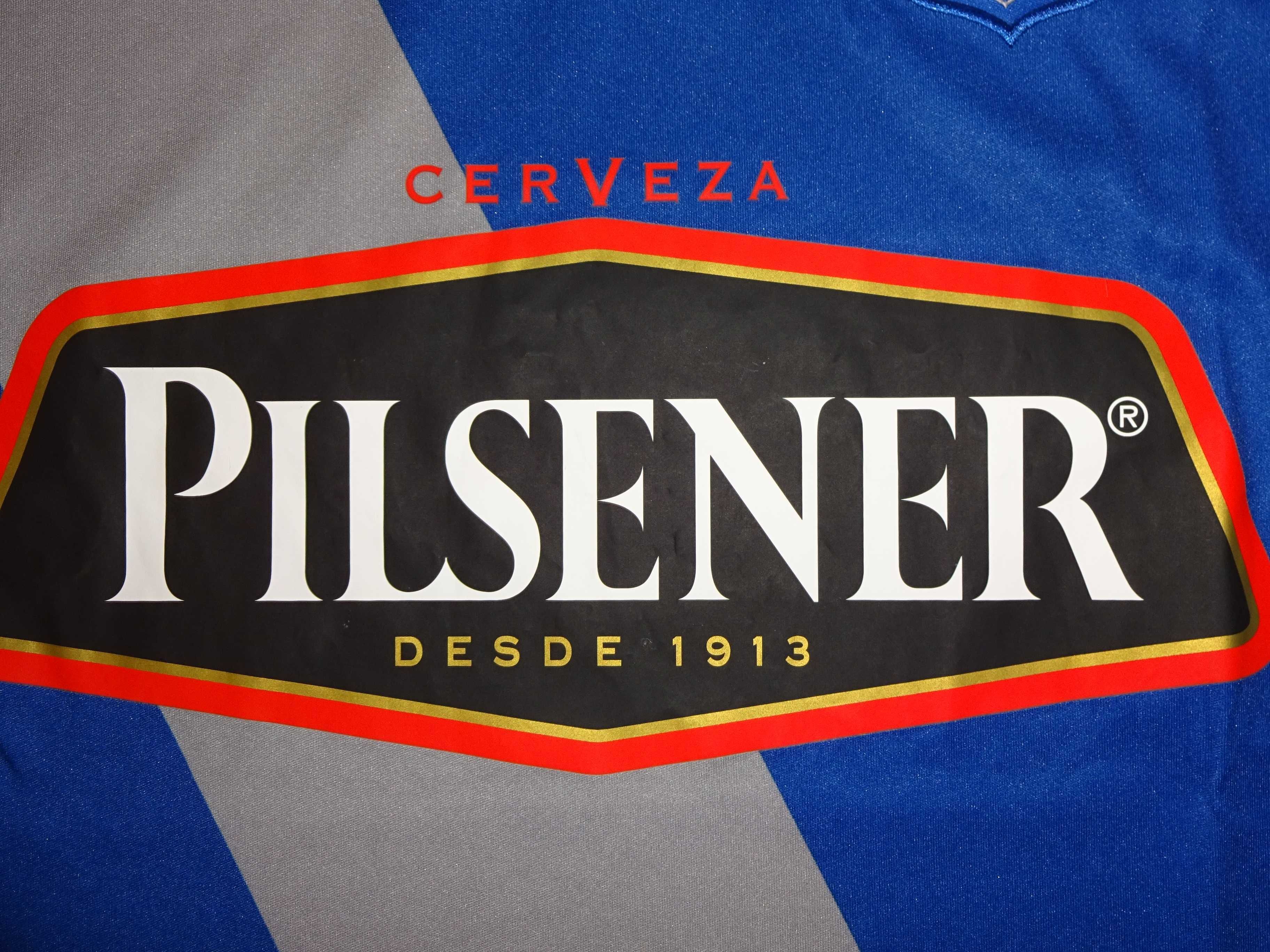 ADIDAS EMELEC Pilsener climacool oryg. NOWA niebieska koszulka S