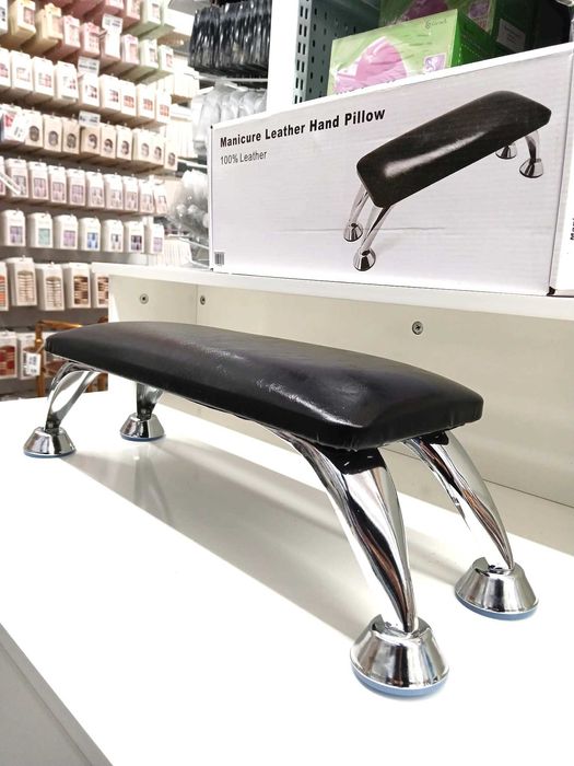 Suporte de Manicure e Pedicure (Preto, Branco ou Rosa)