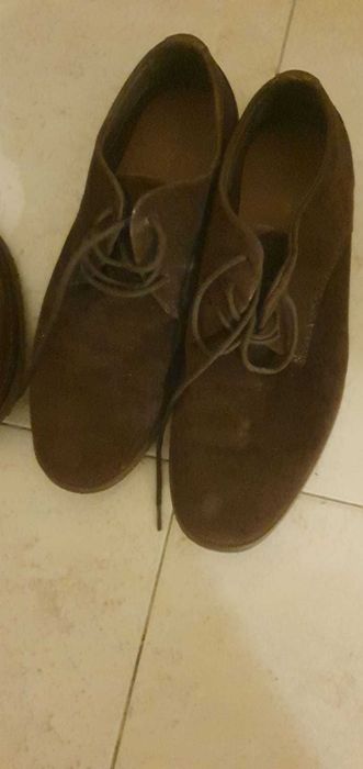 Sapatos de camurça Homem