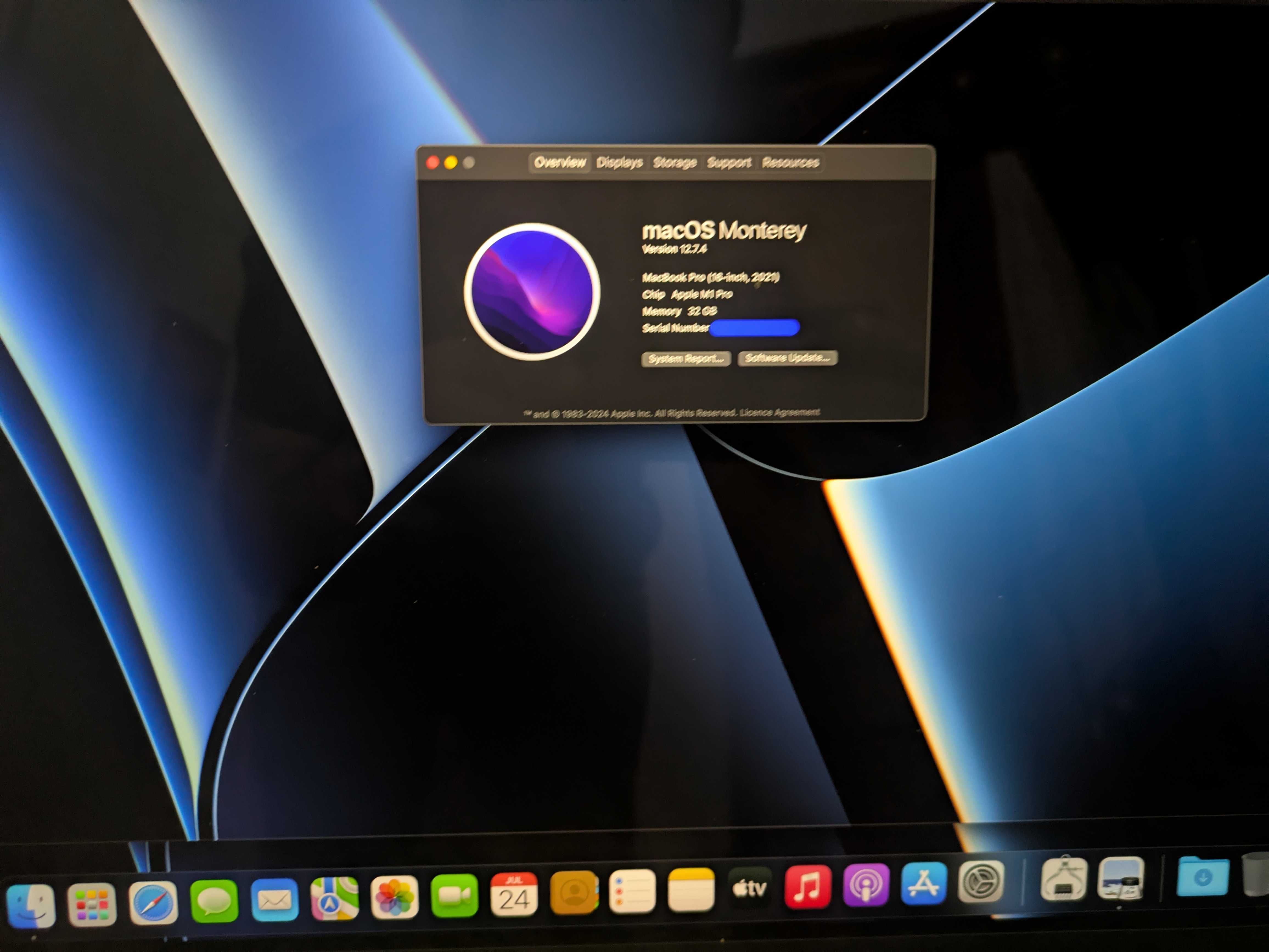 MacBook Pro 16″ 2021 | M1 Pro | Excelente estado