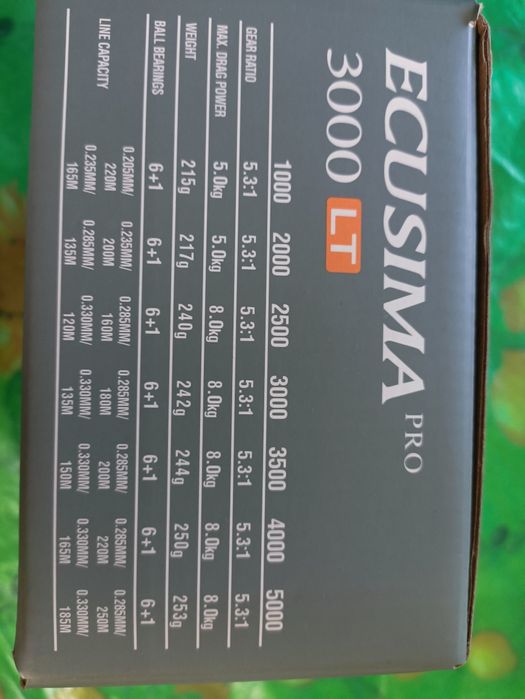 Катушка Ryobi Ecusima Pro LT3000 + запасная шпуля .Новая
