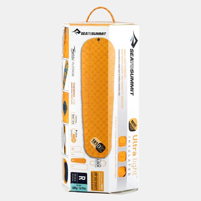 Colchão insuflável isolante de trekking, Ultralight Insulated,