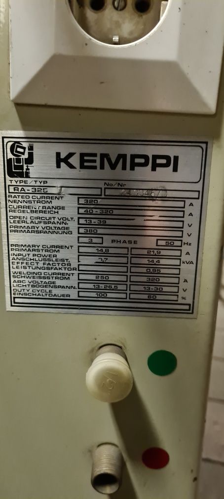 MagMig aga kemppi RA 325