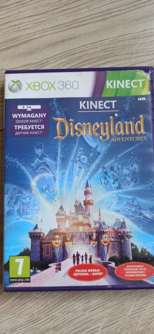 Gra dla dzieci xbox 360 Kinect Disneyland adventures Pl