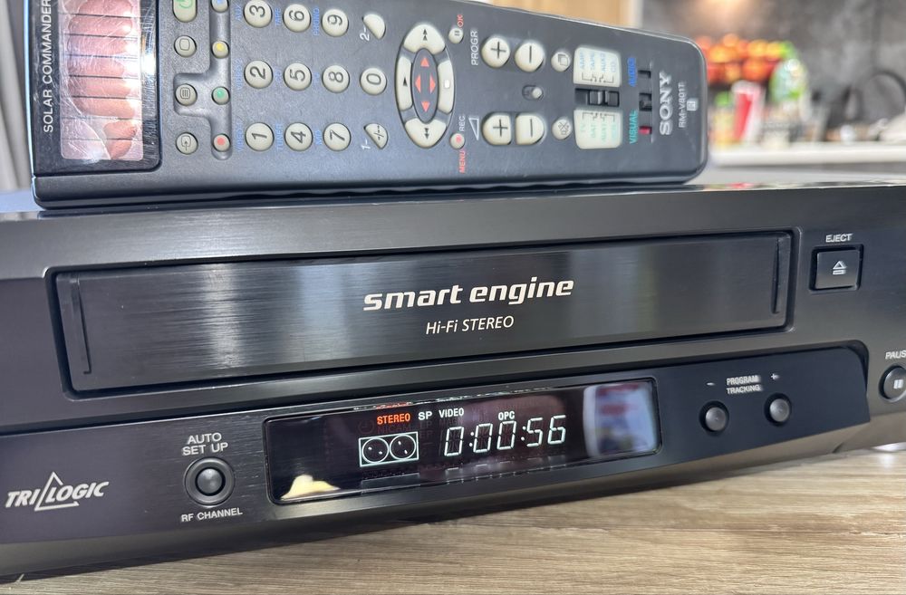 SONY SLV-SE70 #Magnetowid VHS #6HD #Hi-Fi Stereo #TriLogic #Smart Engi
