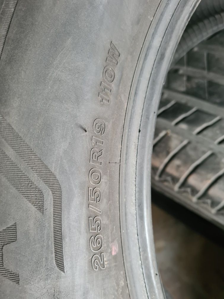 2 Колеса 265/50R19 Bridgestone Alenza 001 110W XL