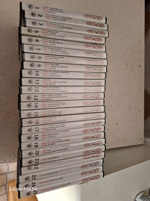 Coleção de DVD's de Curso de desenho e pintura
