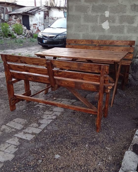 Продам садовую мебель ручной работы