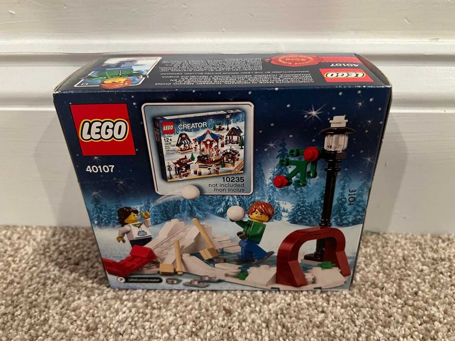 Vendo lego 40107 Winter Skating Scene Novo e Selado
