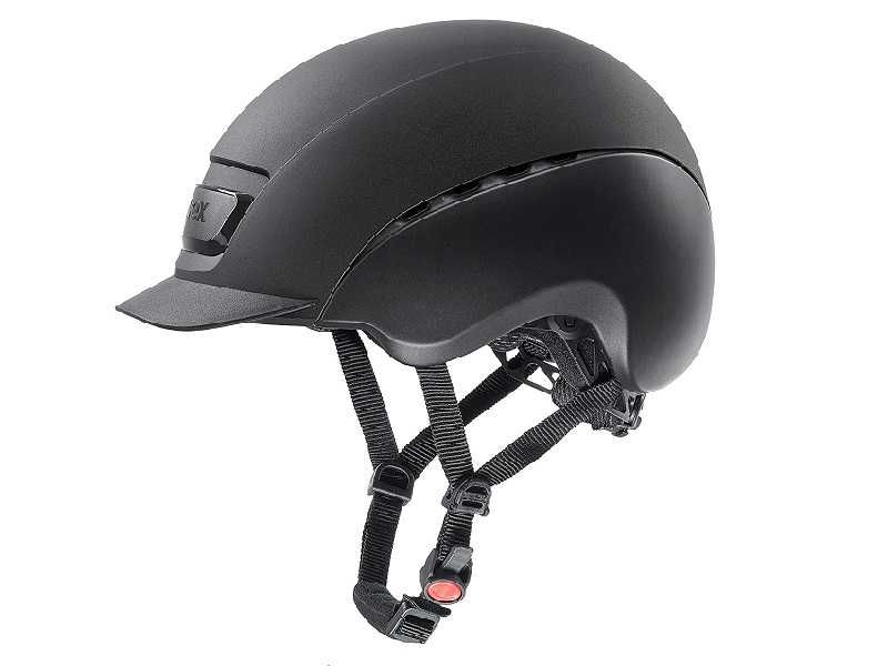 Шлем Шолом uvex Unisex Adult Elexxion Riding Helmet Black Matte 54-55