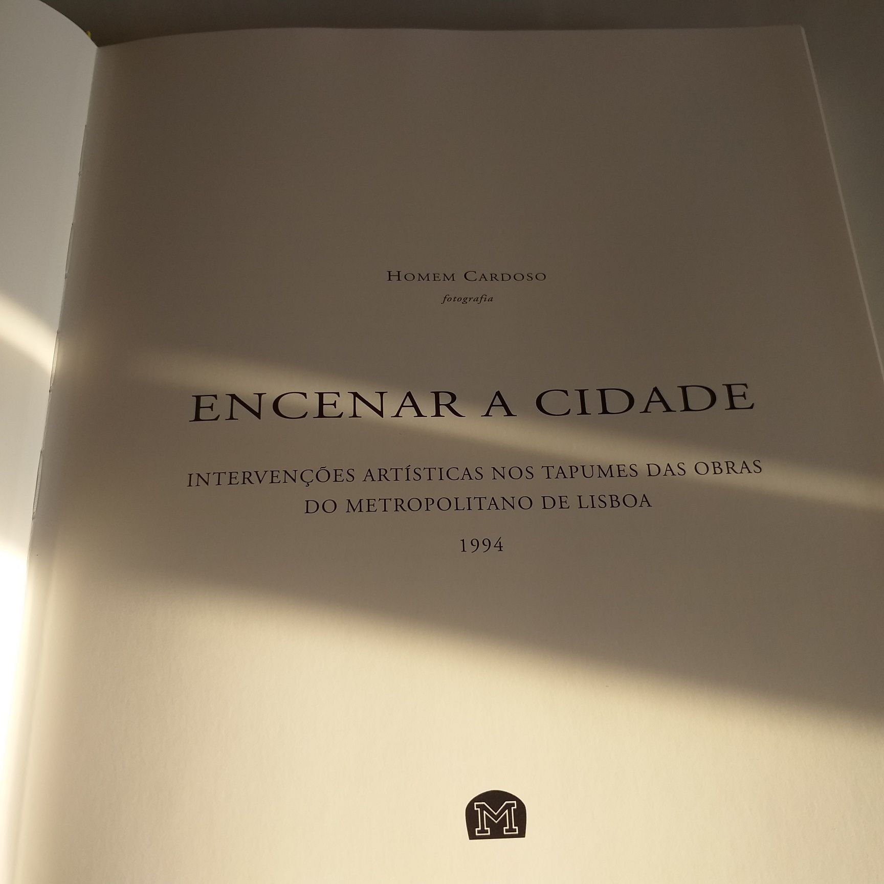 Livro "Encenar a Cidade"