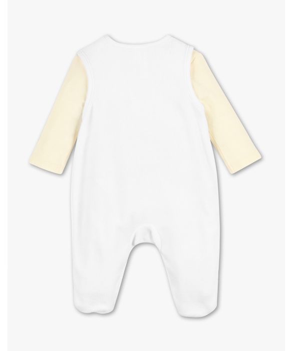 C&A * Disney Kubuś Puchatek * zestaw body + welurowe śpioszki * 68