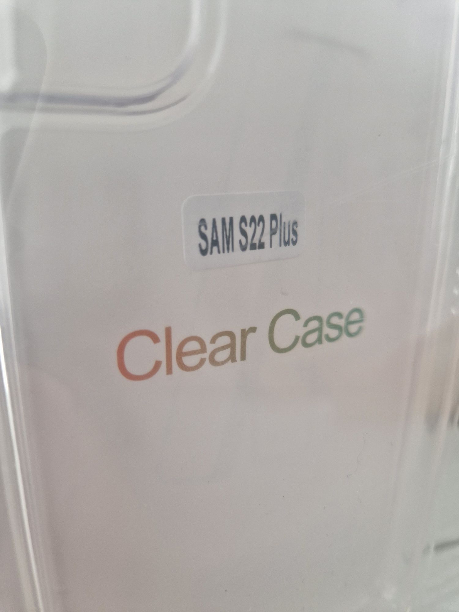 Clear Case do Samsung Galaxy S22 Plus Przezroczysty