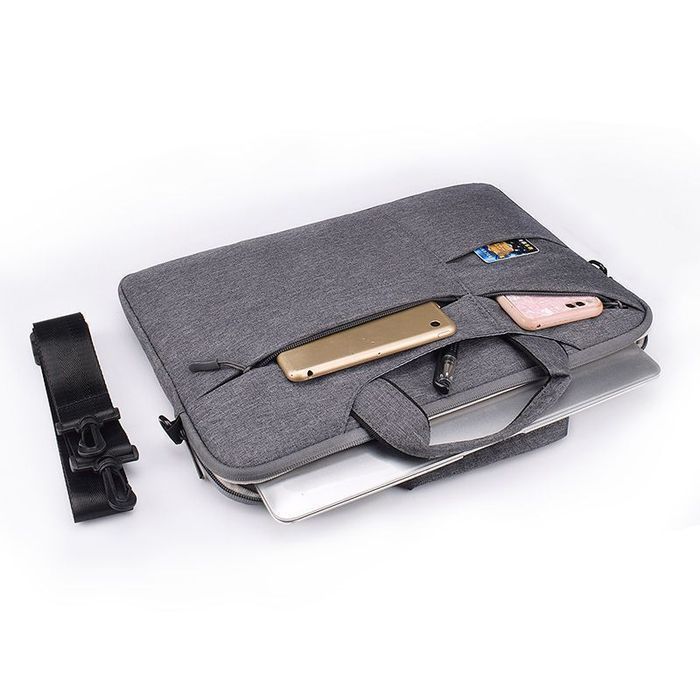 Tech-Protect Pocketbag Laptop 15-16 Dark Grey