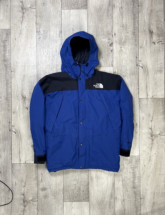 The North Face gore-tex куртка ветровка 2XL размер горнолыжная синяя