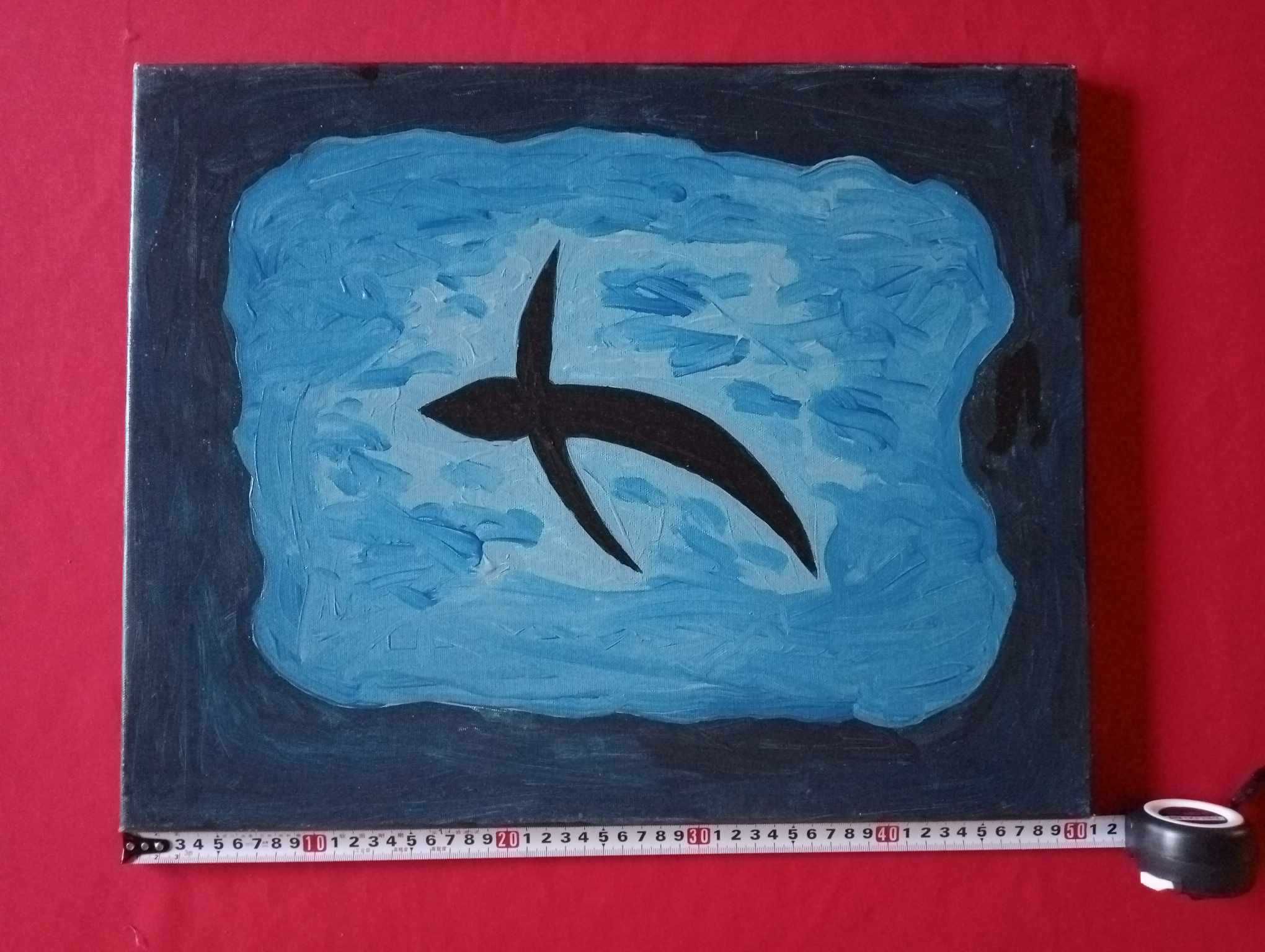 TL 003_Tela decorativa | 40cm X 50cm | Peça Única