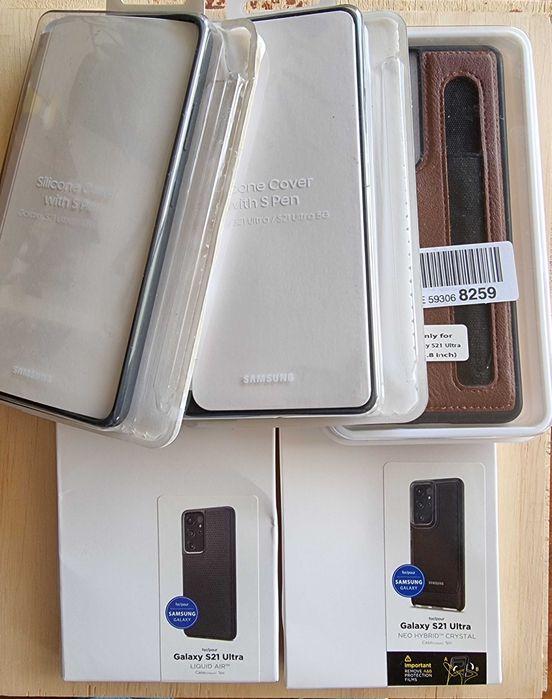 Samsung Galaxy S21 Ultra + capas