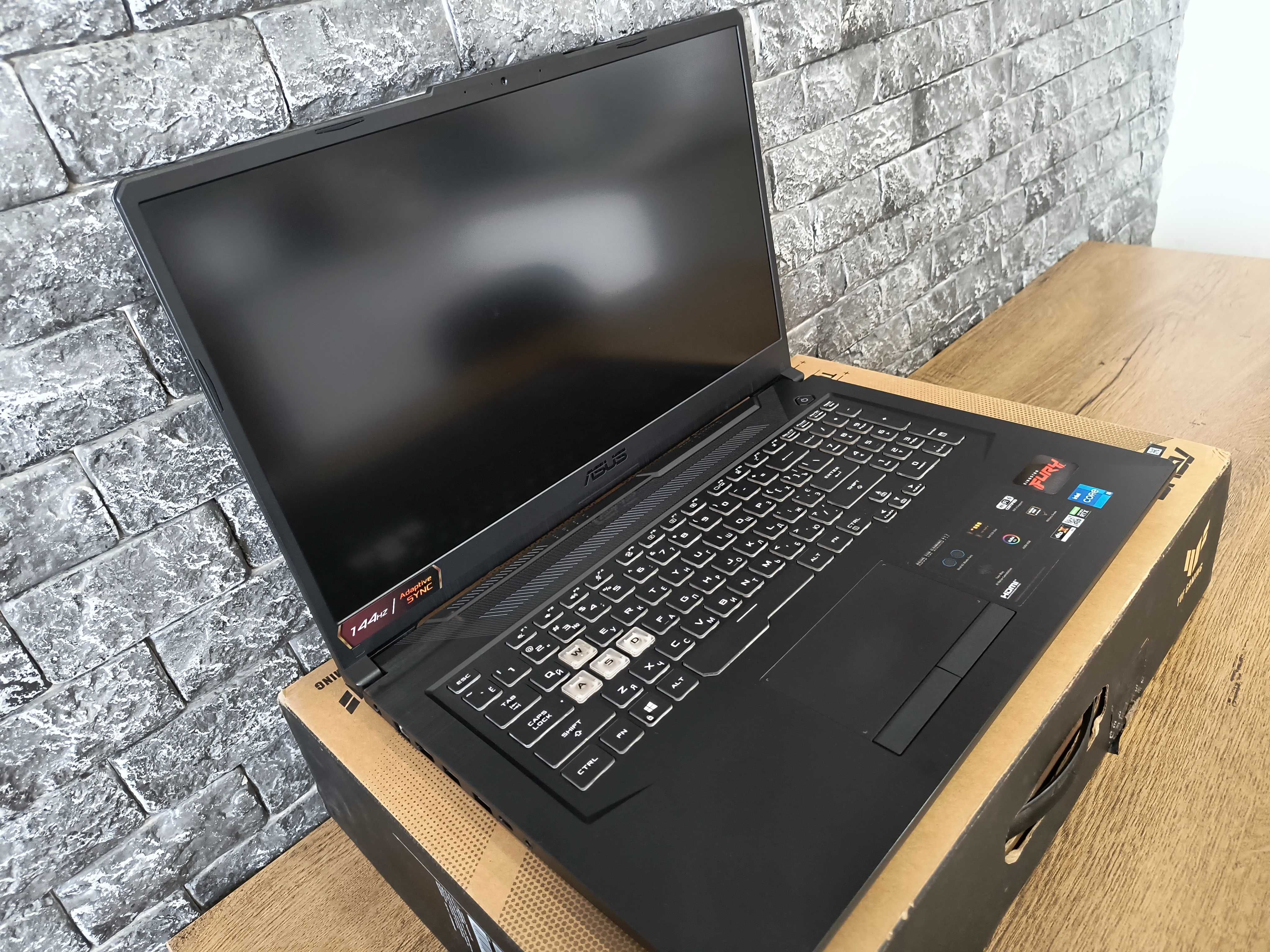Ноутбук ASUS TUF Gaming F17 FX706HE (FX706HE-211.TM17) Eclipse Gray
