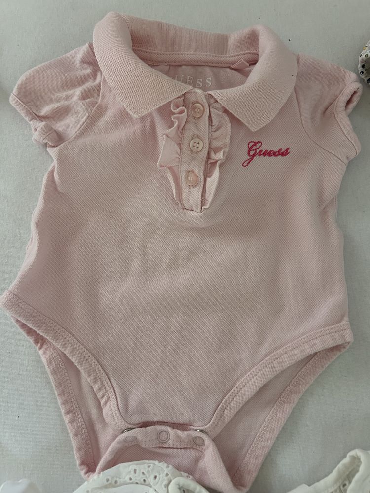 Zestaw 13 body dla dziewczynki rozmiar 62 Newbie Guess H&M