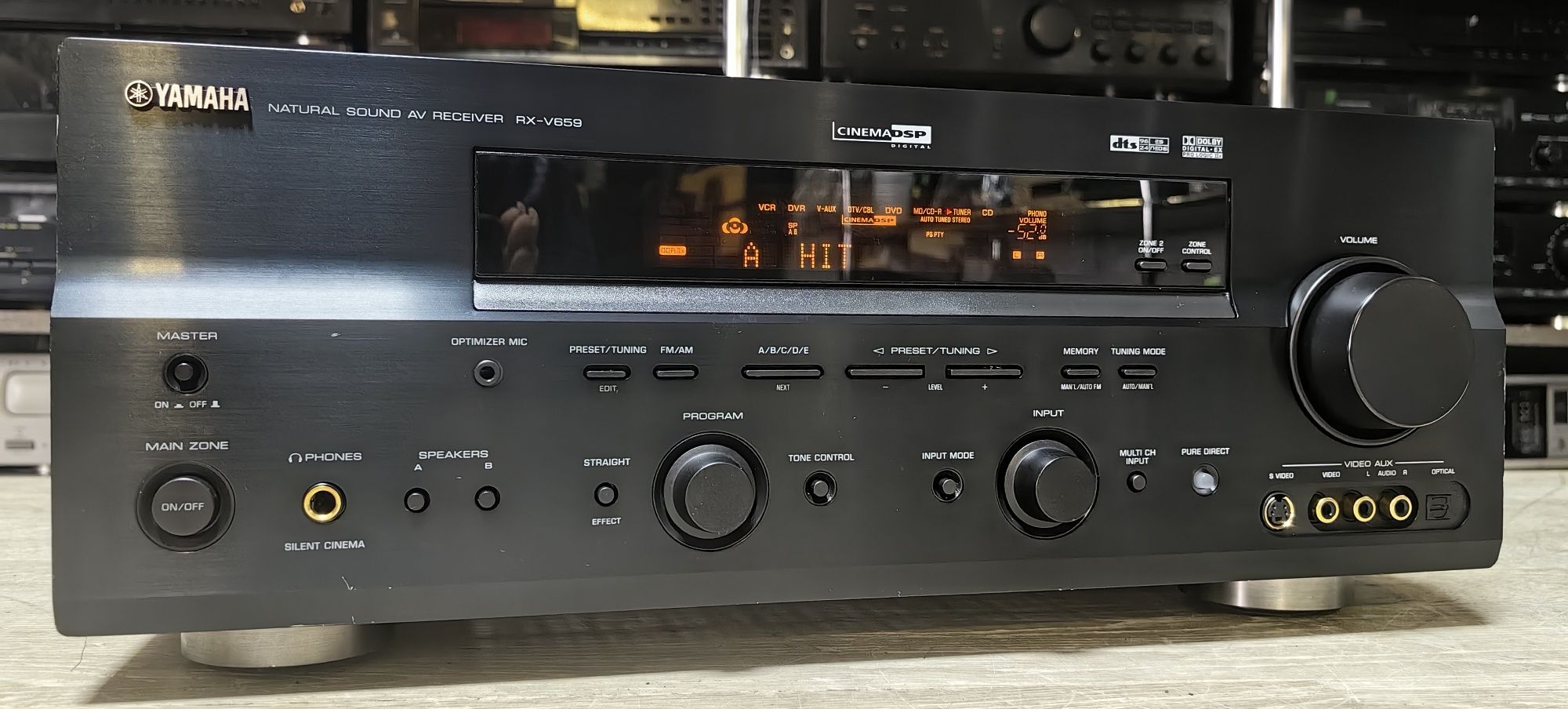 Ресивер Yamaha RX-V659/Optical/4Ω