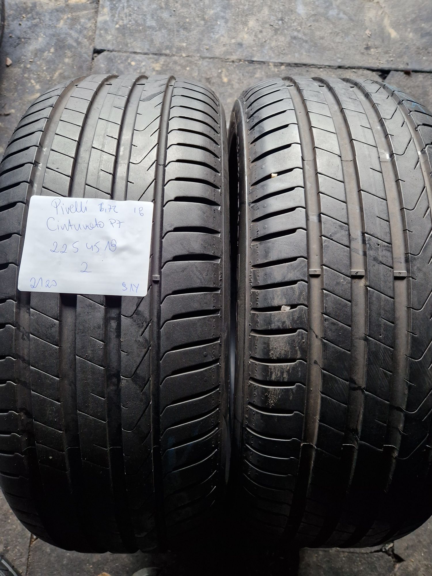 225/45/18 225/45R18 Pirelli 2021 lato