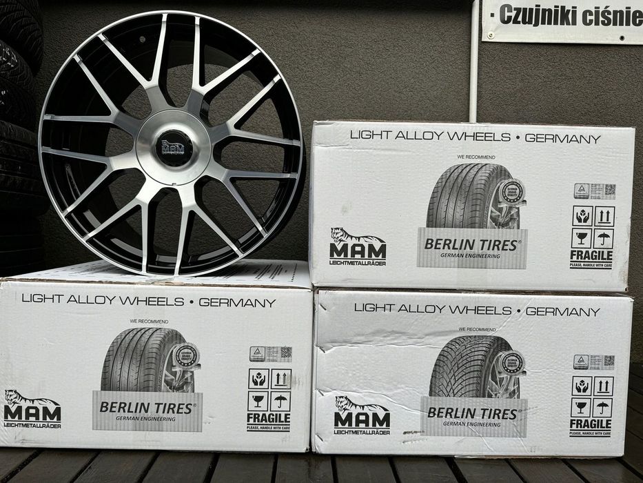 Felgi 19cali MAM Mercedes Klasa A C CL E S AMG 5x112 ET45