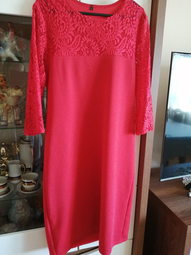 Sukienka elegancka wizytowa imprezowa koktajlowa na święta r 42/XL