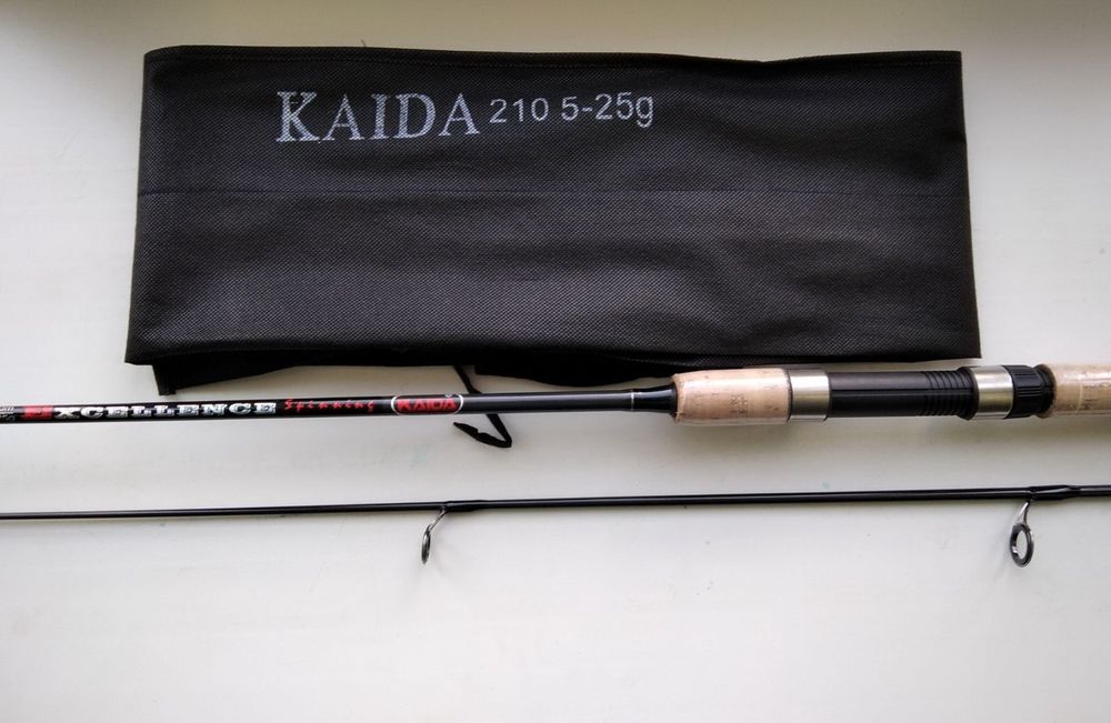 Спиннинг CONCEPT CARBON 3-15г 5-25г 10-40г Рыболовный 2.1-2.7м катушка