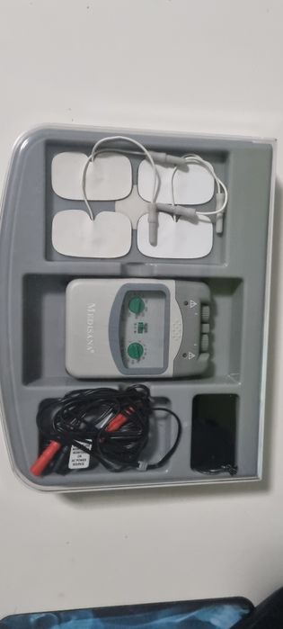 Eletroestimulador desportivo – pilhas e elétrodos novos