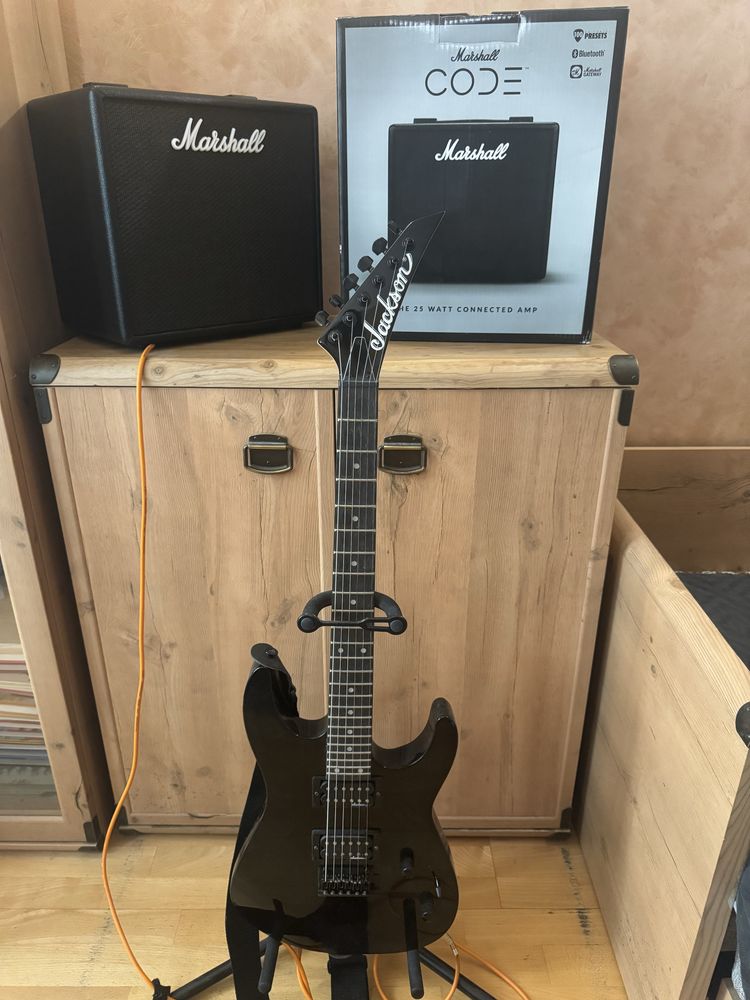 Jackson Dinky Js12 + Marshall CODE 25