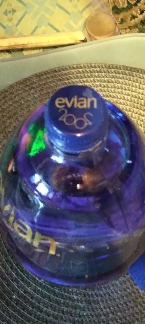 Kolekcjonerska butelka wody Evian