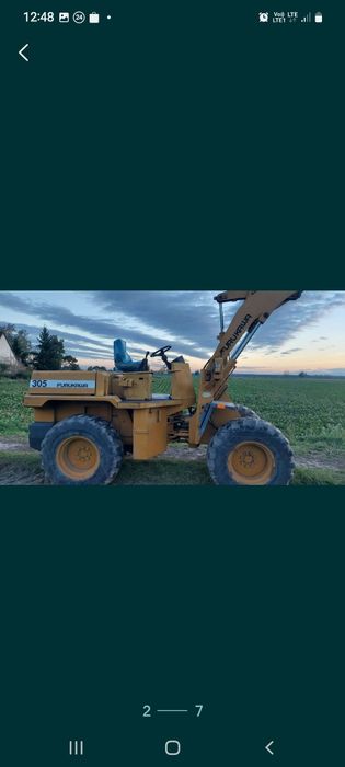 Ładowarka czołowa z kabiną