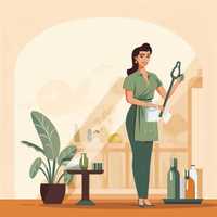 Cleaning Lady- Empregada domestica