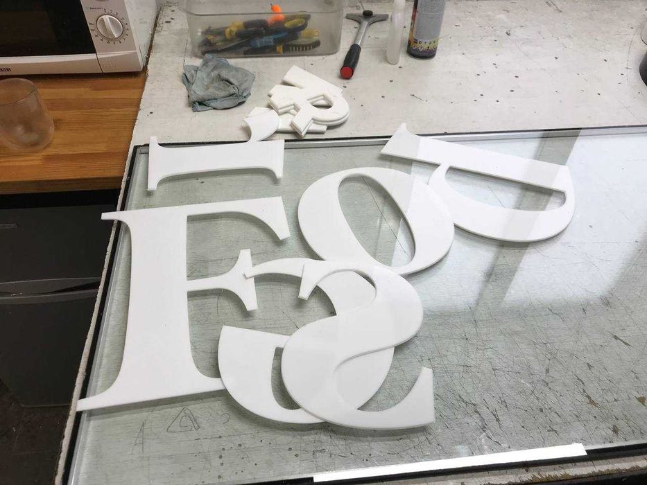 Вивіска 3D літери реклама
