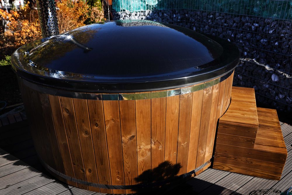 Balia Ogrodowa Jacuzzi Bania Hot Tub Gorąca Beczka Dostawa Cała Polska