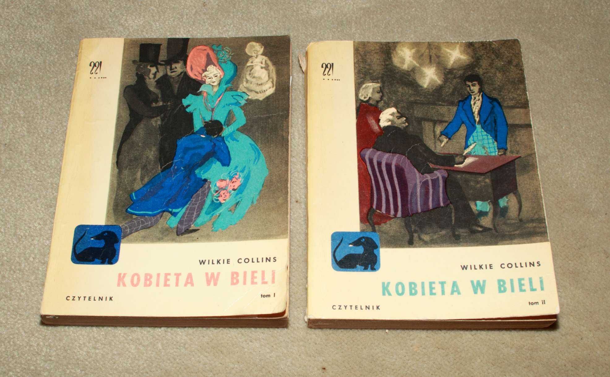 Kobieta w bieli - Wilkie Collins Tom I + Tom II