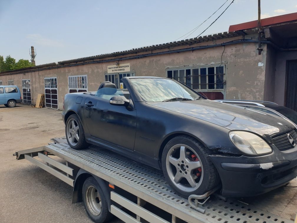 MERCEDES SLK 230 197 koni automat cabrio kompressor silnik skrzynia