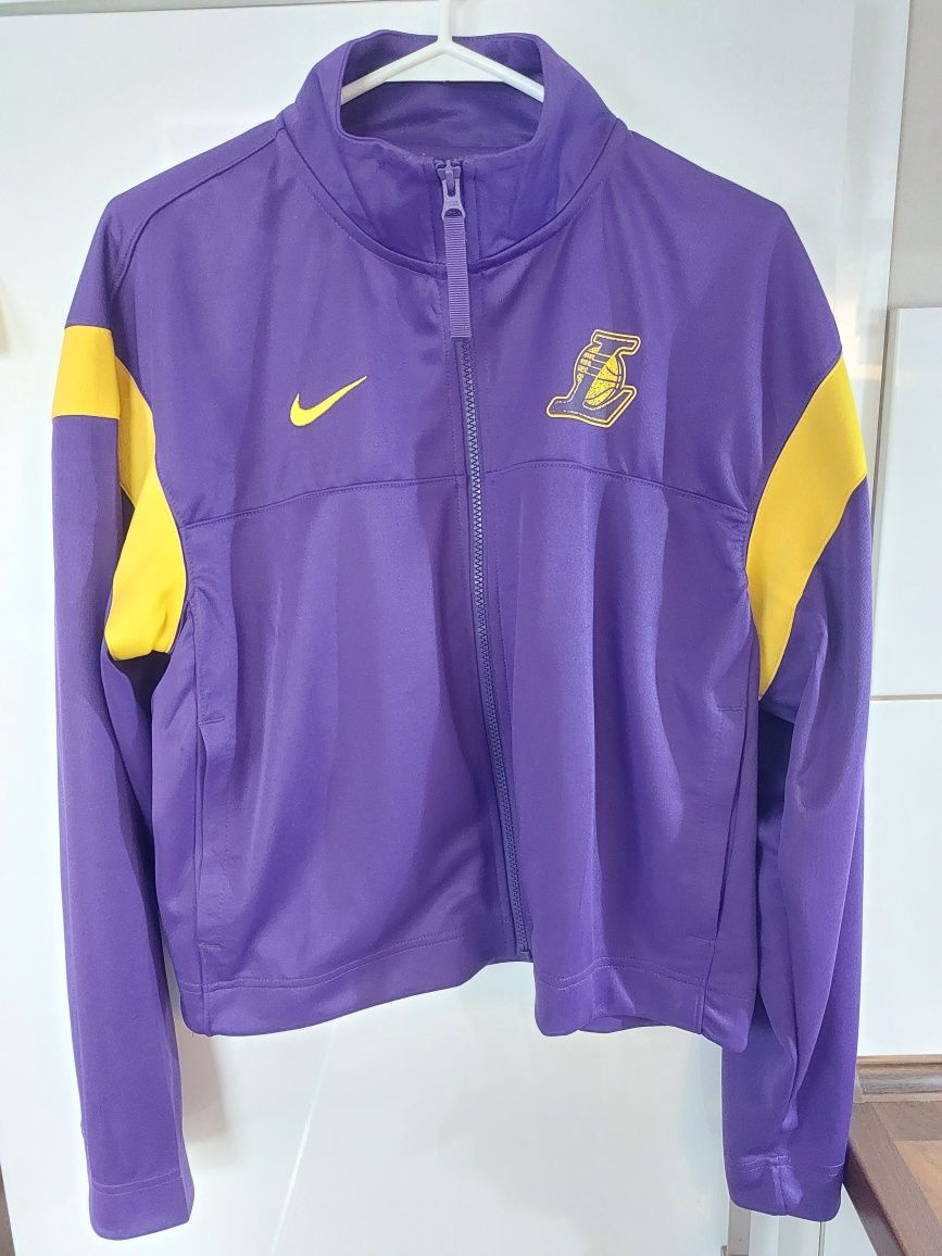 Rozpinana bluza Nike Lakers Los Angeles L 40 fioletowa