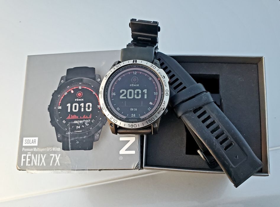 Garmin Fenix 7x solar gwarancja