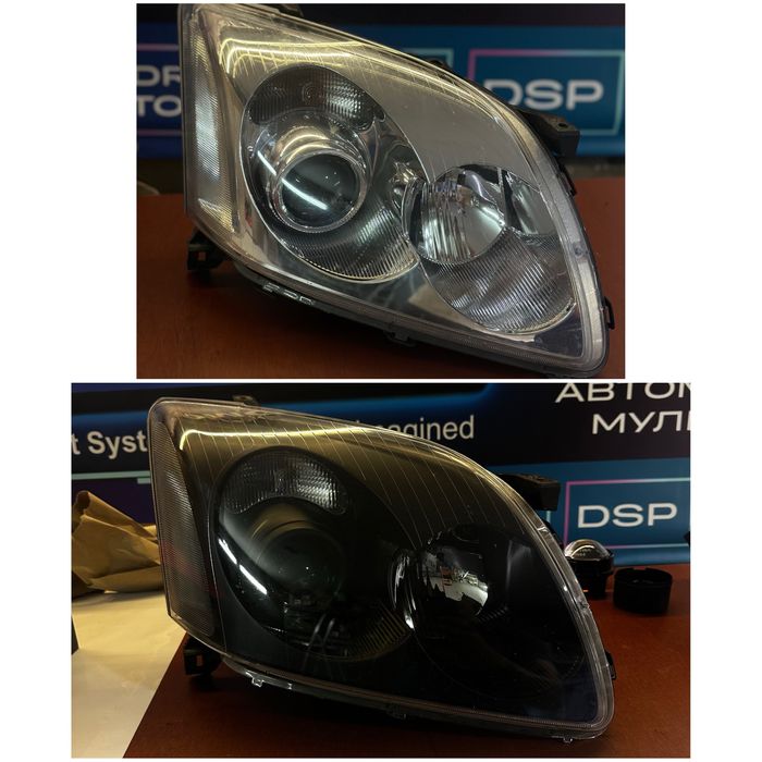 Установка Bi Led автосвітло полірування Поклейка плівки тюнінг фар