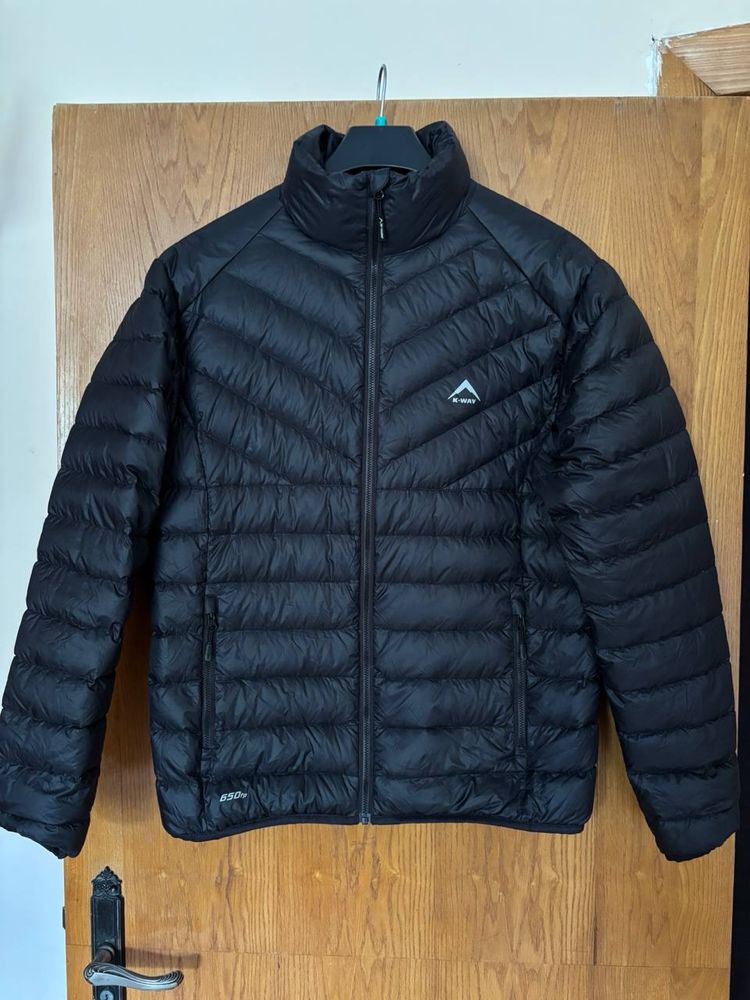 Чоловіча куртка мікро-пуховик k-way men's doug down jacket розмір м