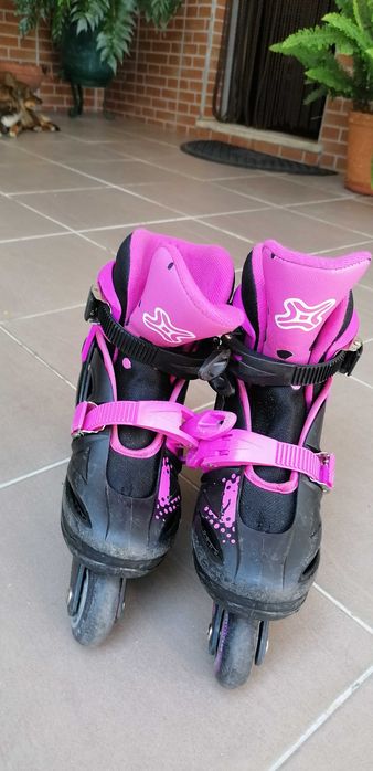 Patins em linha extensíveis tm 33 a 35