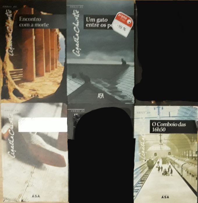 Livros Agatha Christie Coleção Asa 8 euros