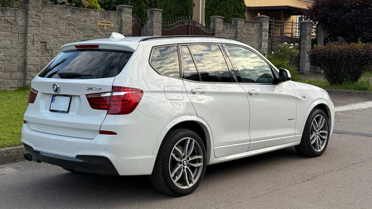 BMW X3 M 28i xDrive (F25 FL) 2016 | 258 к.с. | Задній привід
