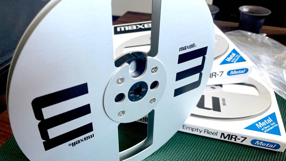 Maxell MR-7 szpula magnetofonowa 18cm.